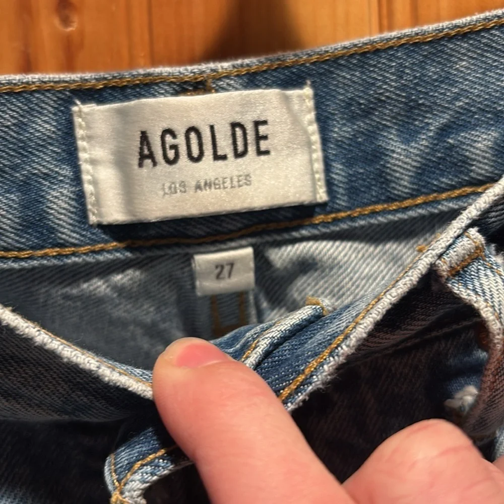 AGOLDE Riley distressed jeans - Picture 2 of 8